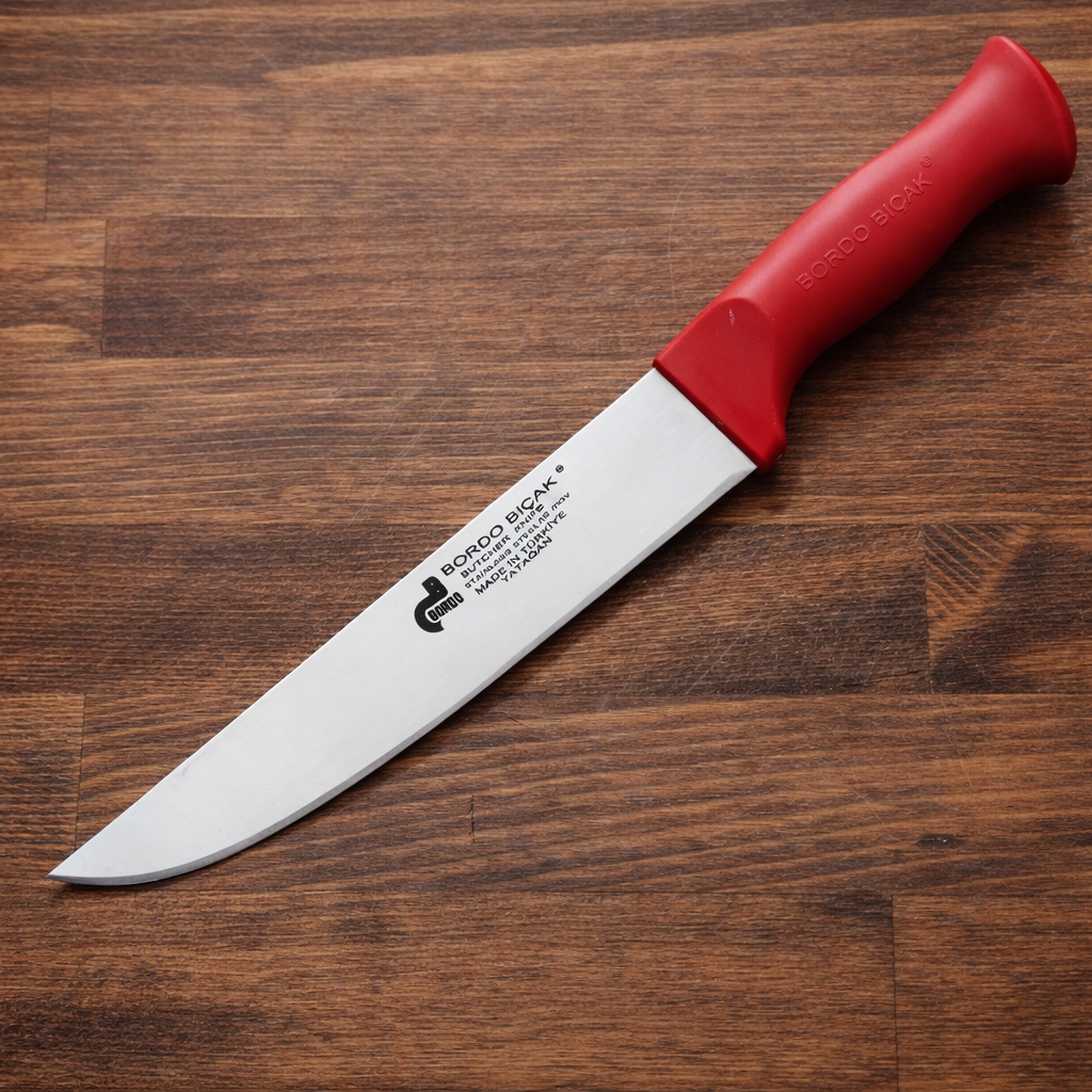 Kasap Bıçağı Mutfak Bıçağı Profesyonel Yüksek Kalite Termofiber N6 Mov Paslanmaz Çelik HGN61TMOV