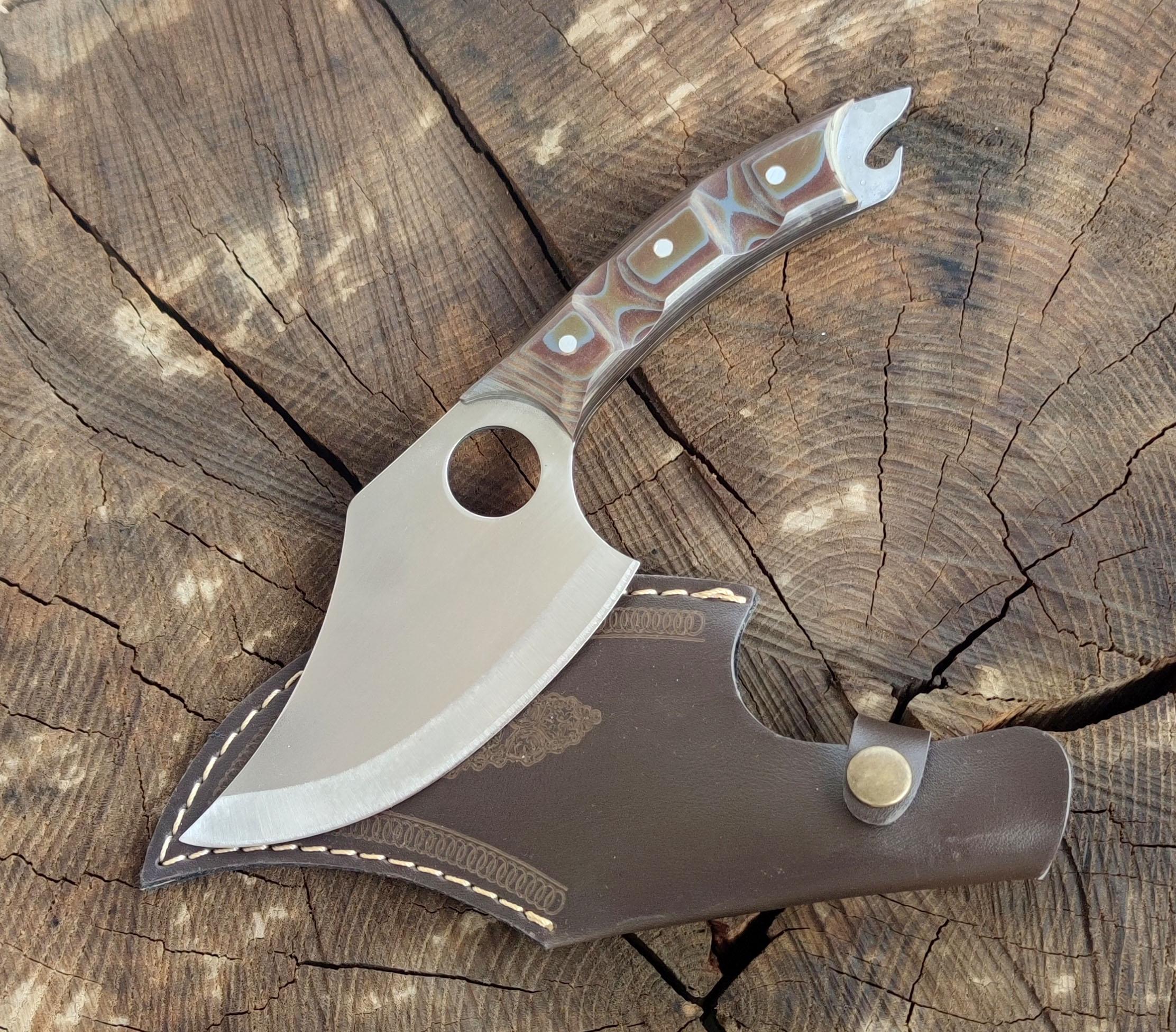 Buschcraft Av bıçağı Kamp bıçağı Delikli Av bıçağı HGDK112